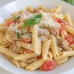 Homemade Sausage Penne Pasta photo