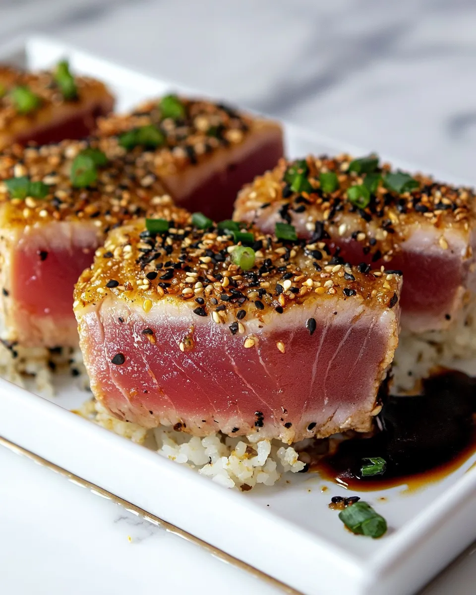Delicious Seared Ahi Tuna image
