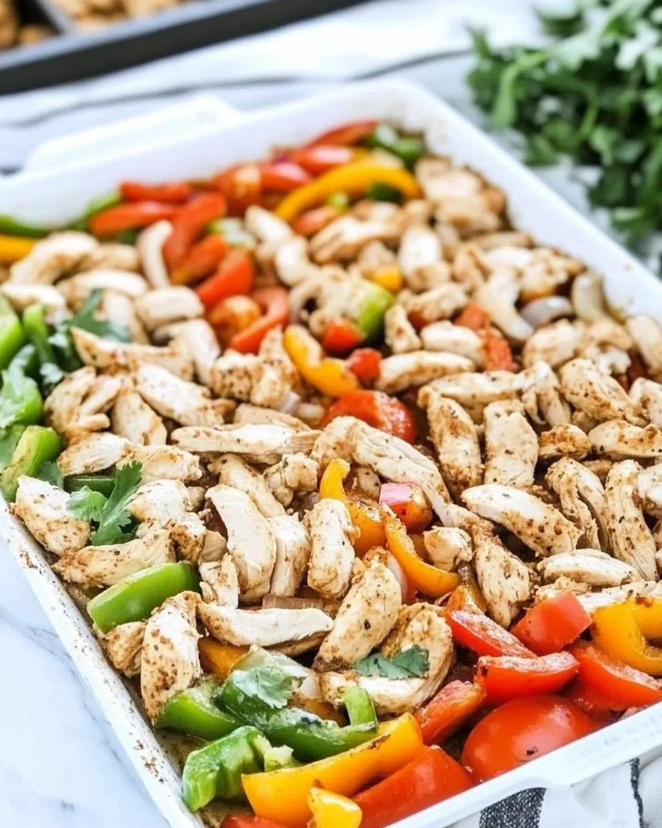 Classic Sheet Pan Chicken Fajitas image