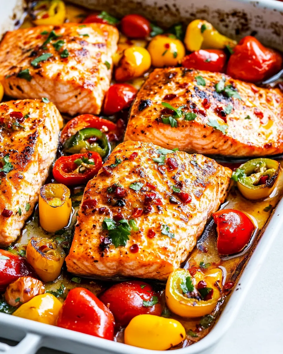 Easy Sheet Pan Chili Lime Salmon recipe photo