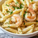 Homemade Shrimp Penne Pasta photo