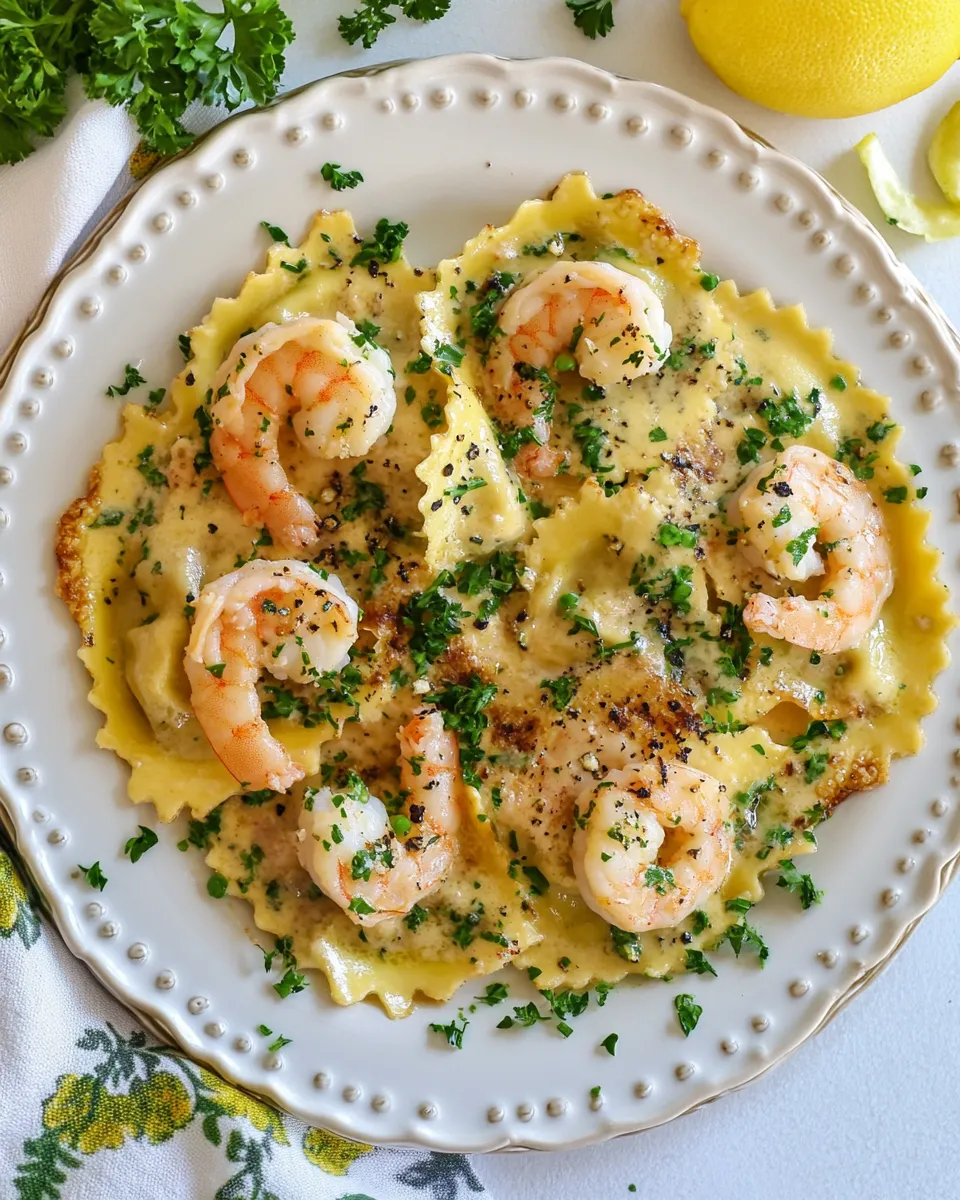 easy Shrimp Ravioli picture