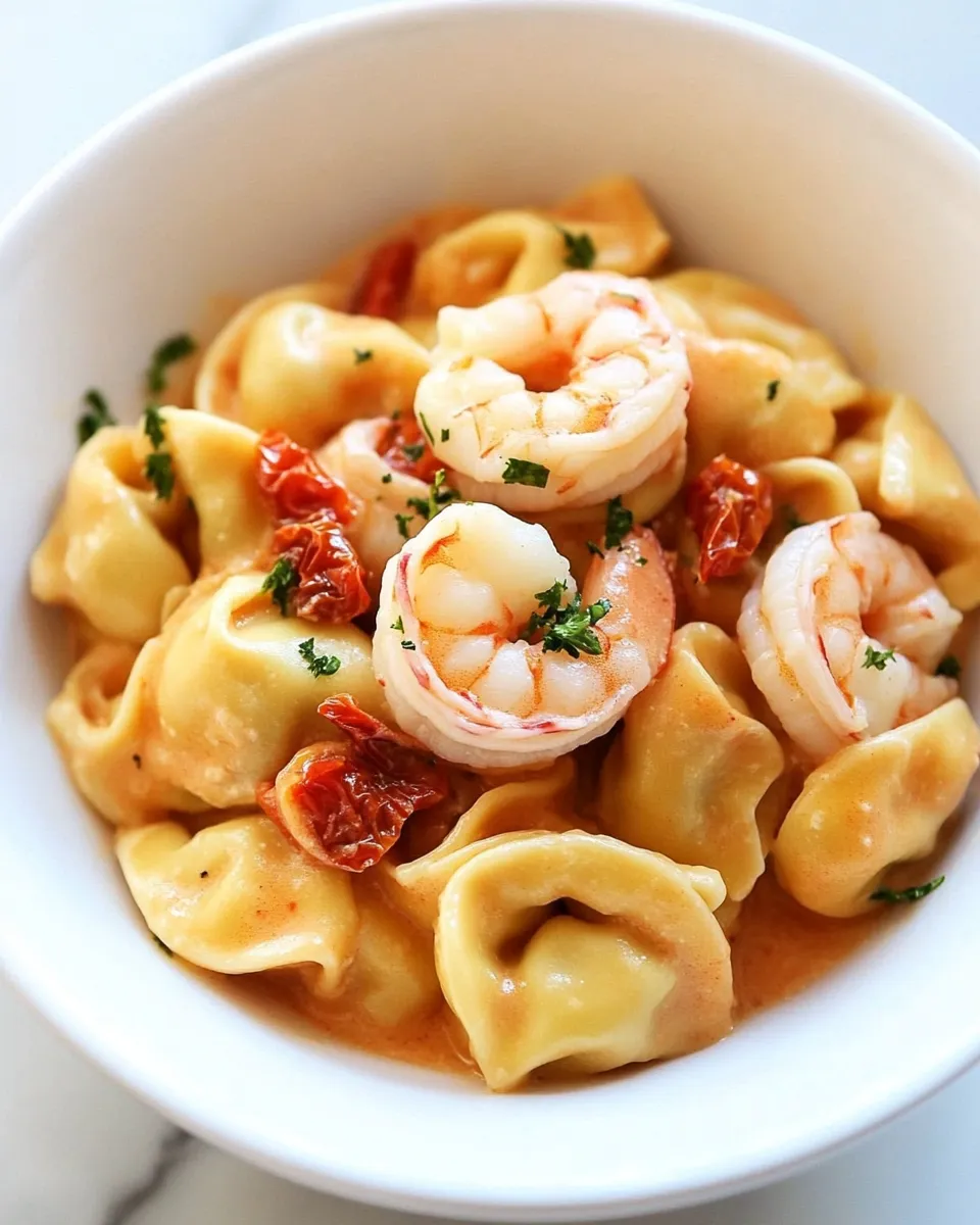 Classic Shrimp & Sun-Dried Tomato Tortellini image