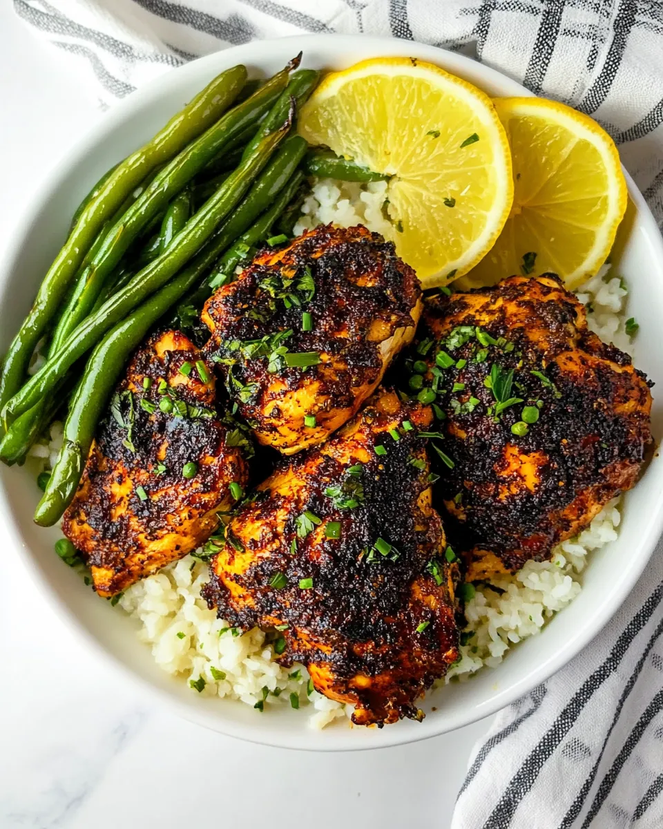 Classic Skillet Chicken and Green Beans image