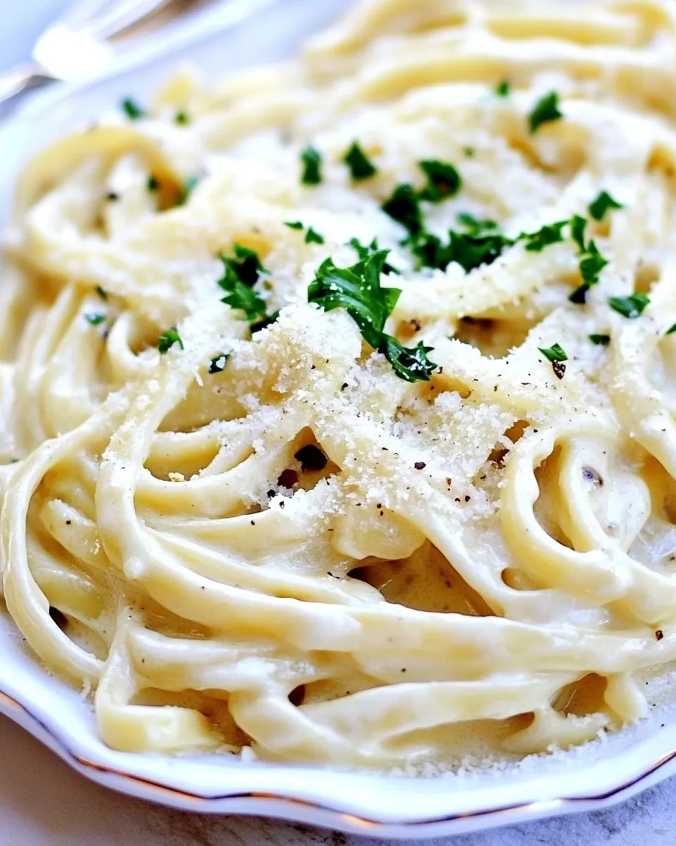 easy Skinny Fettuccine Alfredo Recipe picture