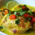 Homemade Slow Cooker Mango Salsa Verde Chicken recipe photo