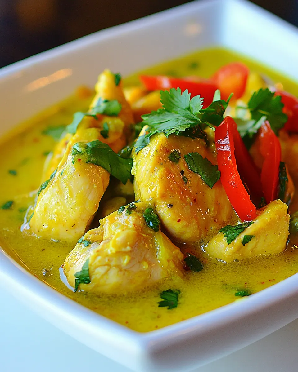 Easy Slow Cooker Mango Salsa Verde Chicken plate image