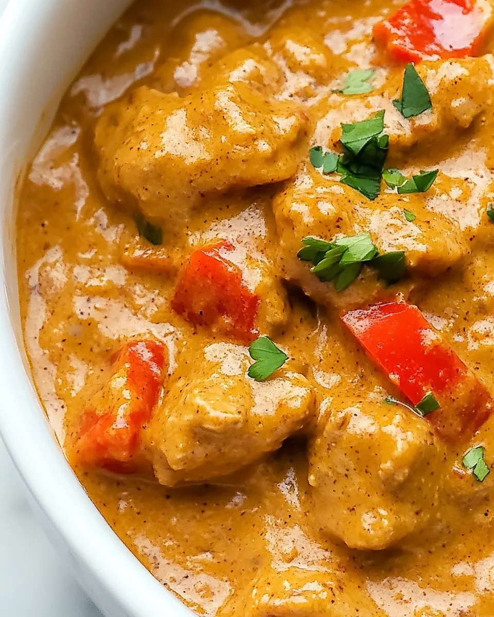 Classic Slow Cooker Peanut Chicken image