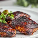 Homemade Smoked Chicken Thighs recipe photo