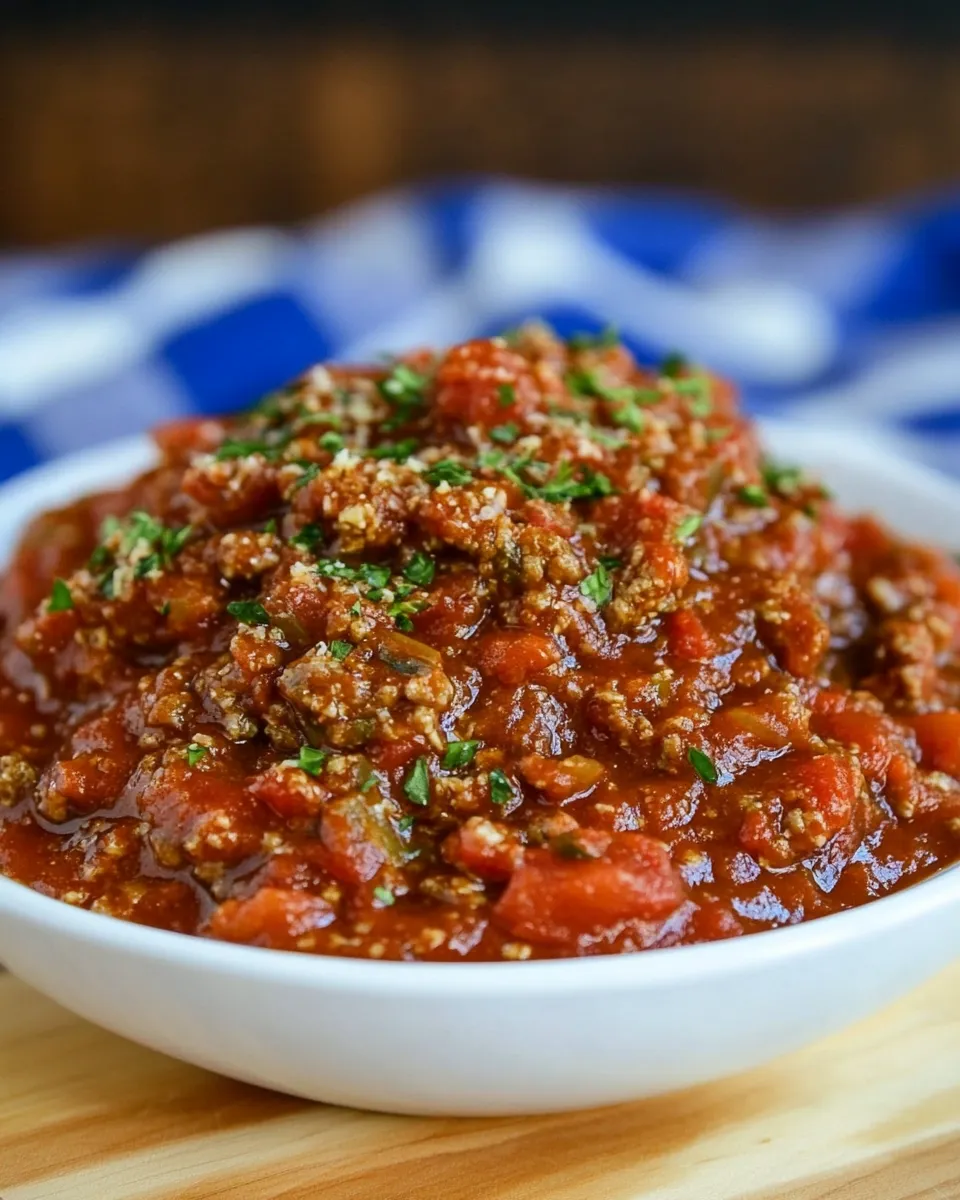 Classic Southern Spaghetti Sauce image