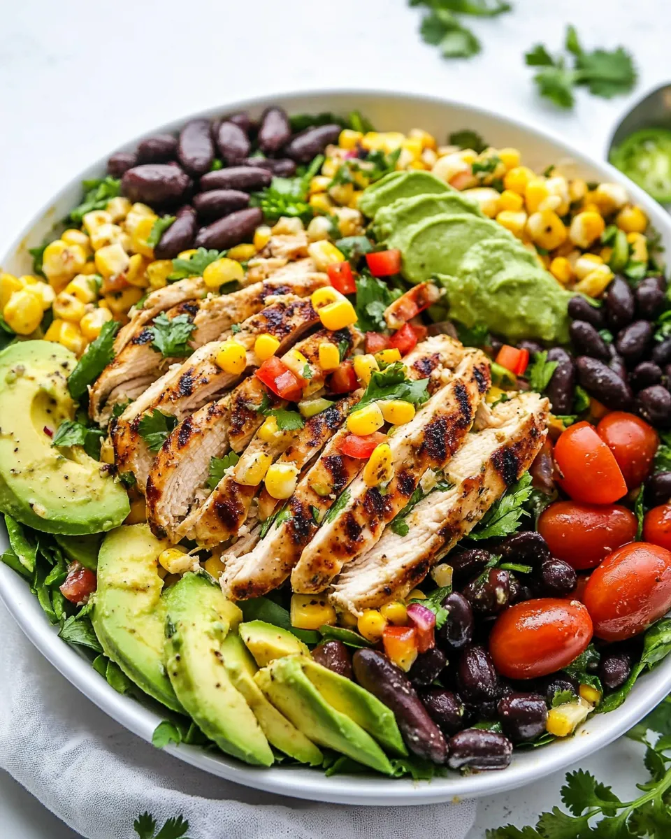 Classic Southwestern Chicken Salad dish photo