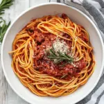Homemade Spaghetti photo