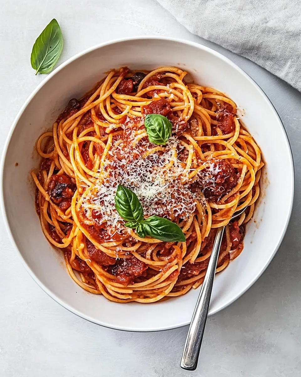 Easy Spaghetti recipe photo