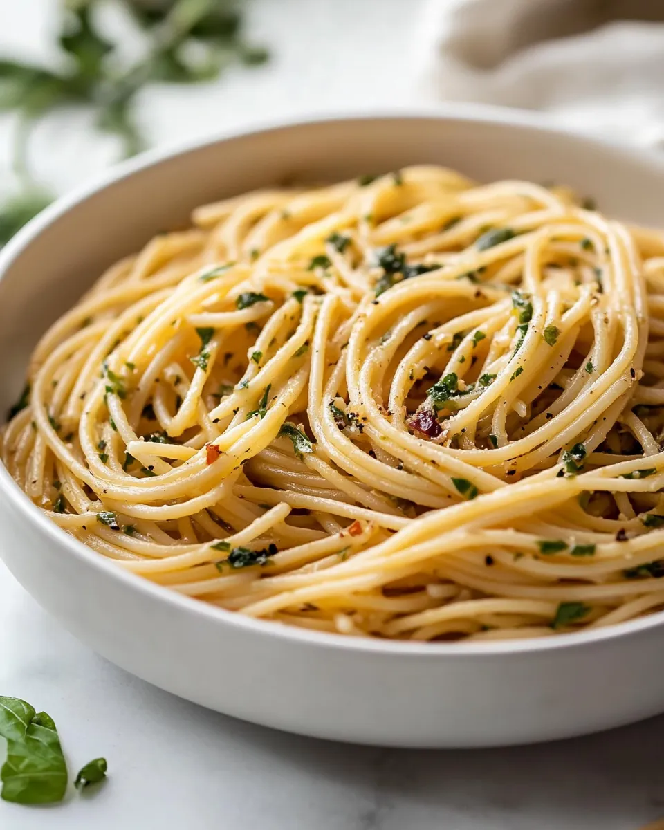 Classic Spaghetti Aglio E Olio image