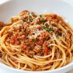Homemade Spaghetti Bolognese photo