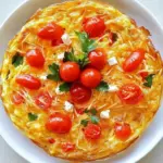 Homemade Spaghetti Frittata photo