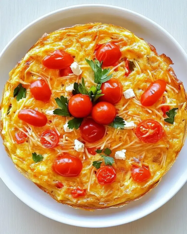 Homemade Spaghetti Frittata photo