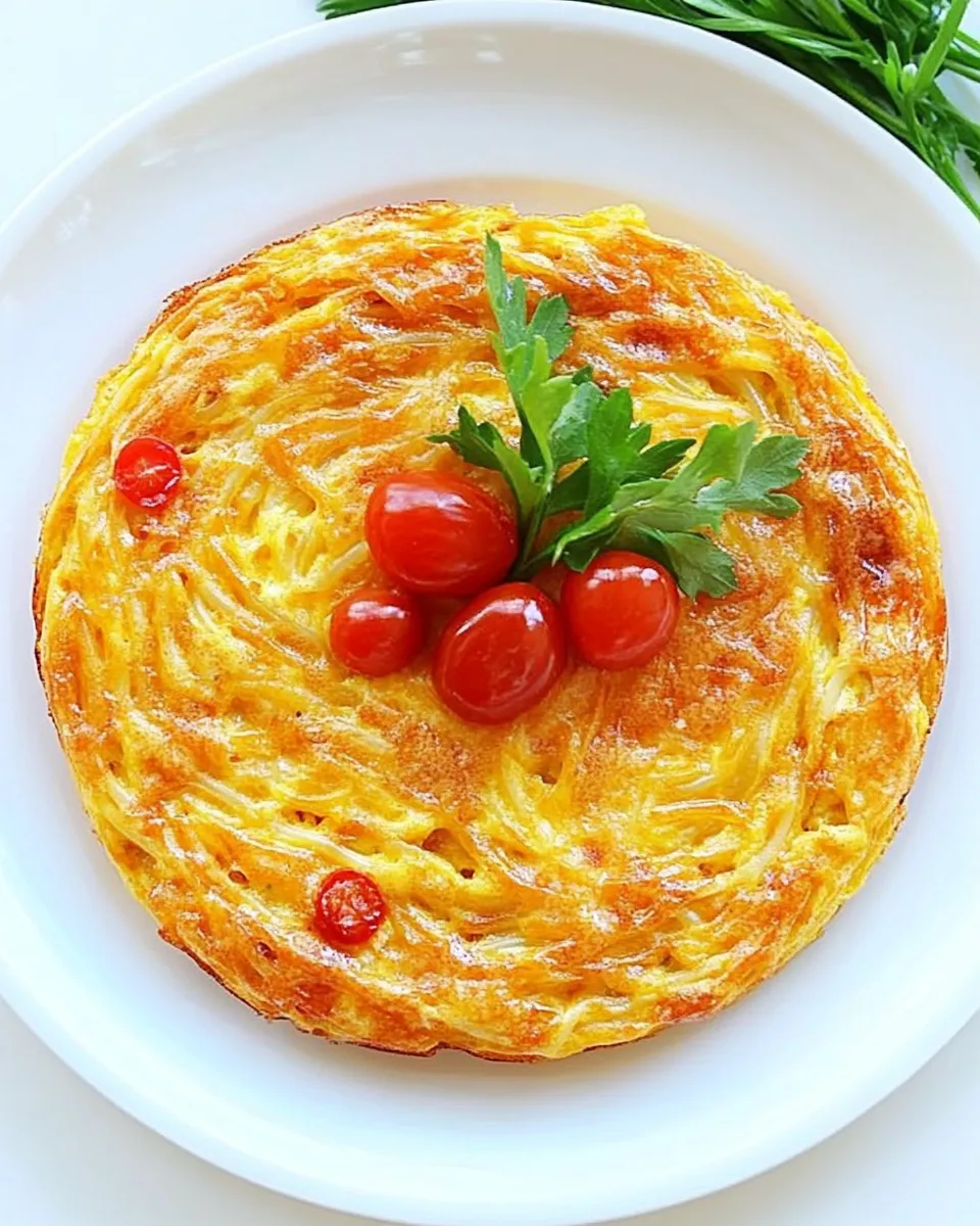 Classic Spaghetti Frittata image