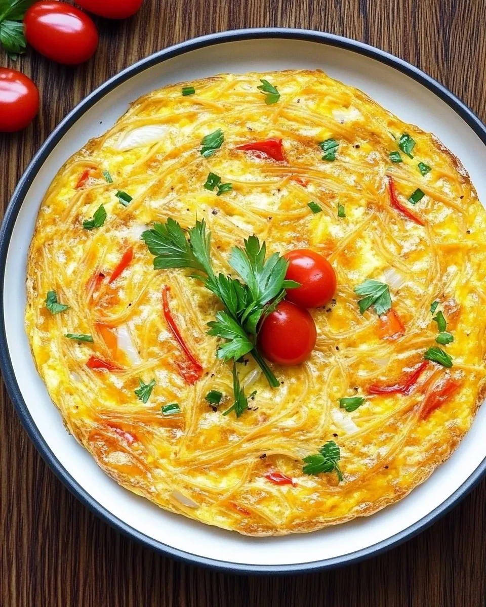 Delicious Spaghetti Frittata dish photo
