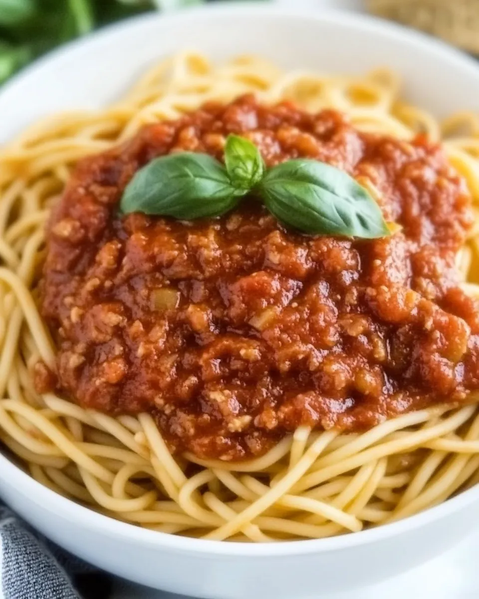 Classic Spaghetti Marinara image