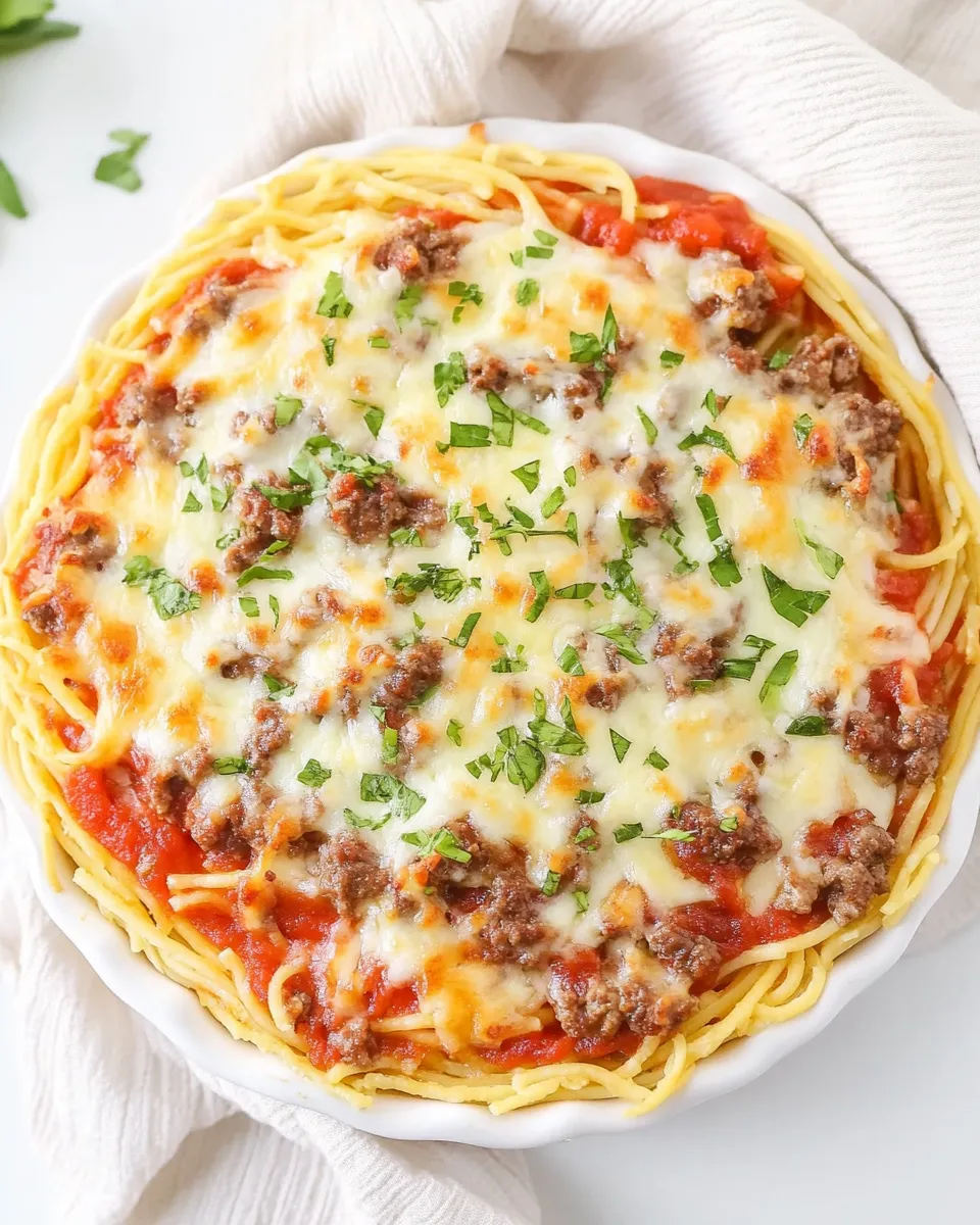 Classic Spaghetti Pie image