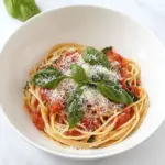 Homemade Spaghetti Pomodoro photo