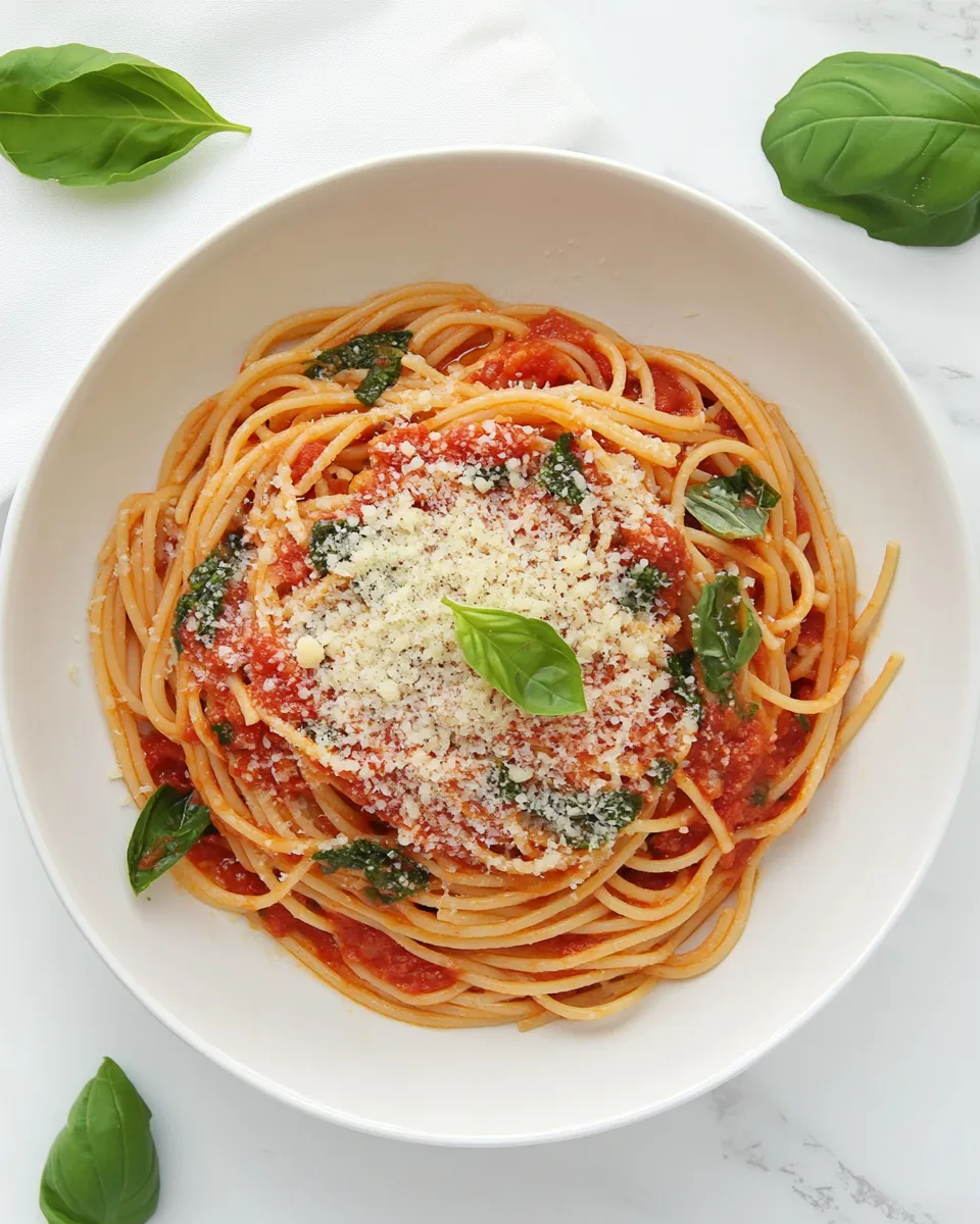 Classic Spaghetti Pomodoro image
