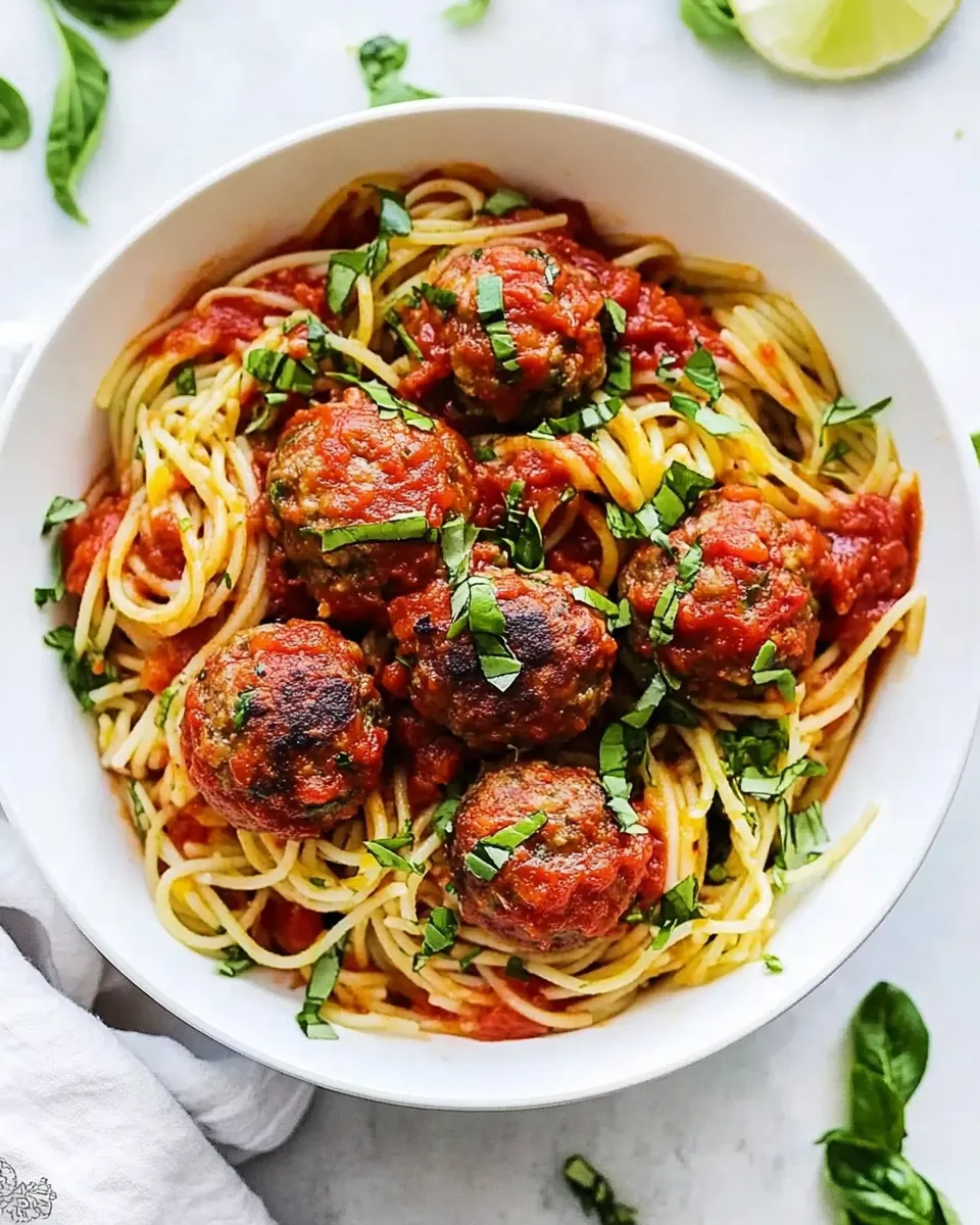 Classic Spaghetti and Meatballs image