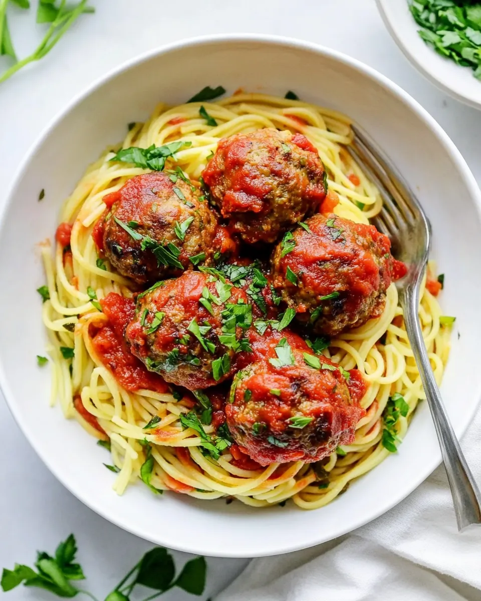 Easy Spaghetti and Meatballs recipe photo