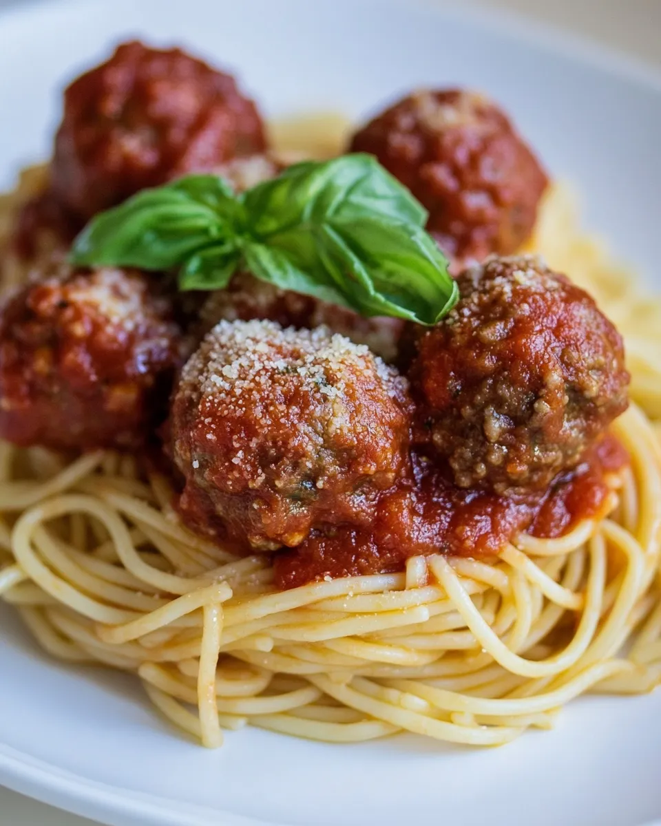 Classic Spaghetti and Meatballs Recipe image