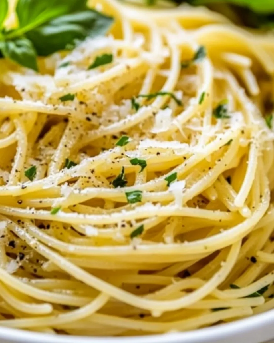 classic Spaghetti with Olive Oil and Garlic image