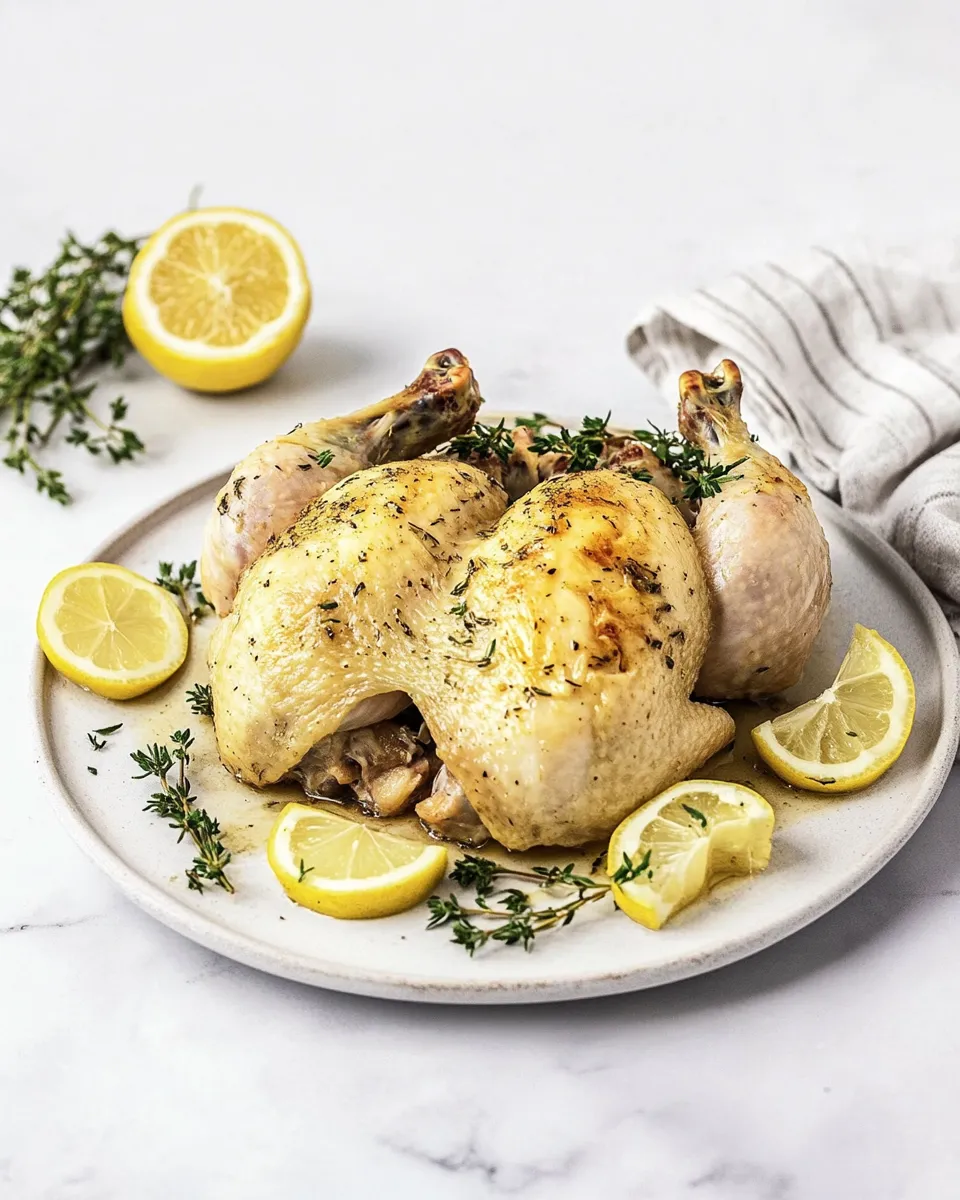 Homemade Spatchcock Chicken Recipe photo