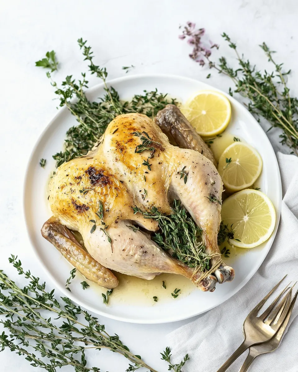 Classic Spatchcock Chicken Recipe image