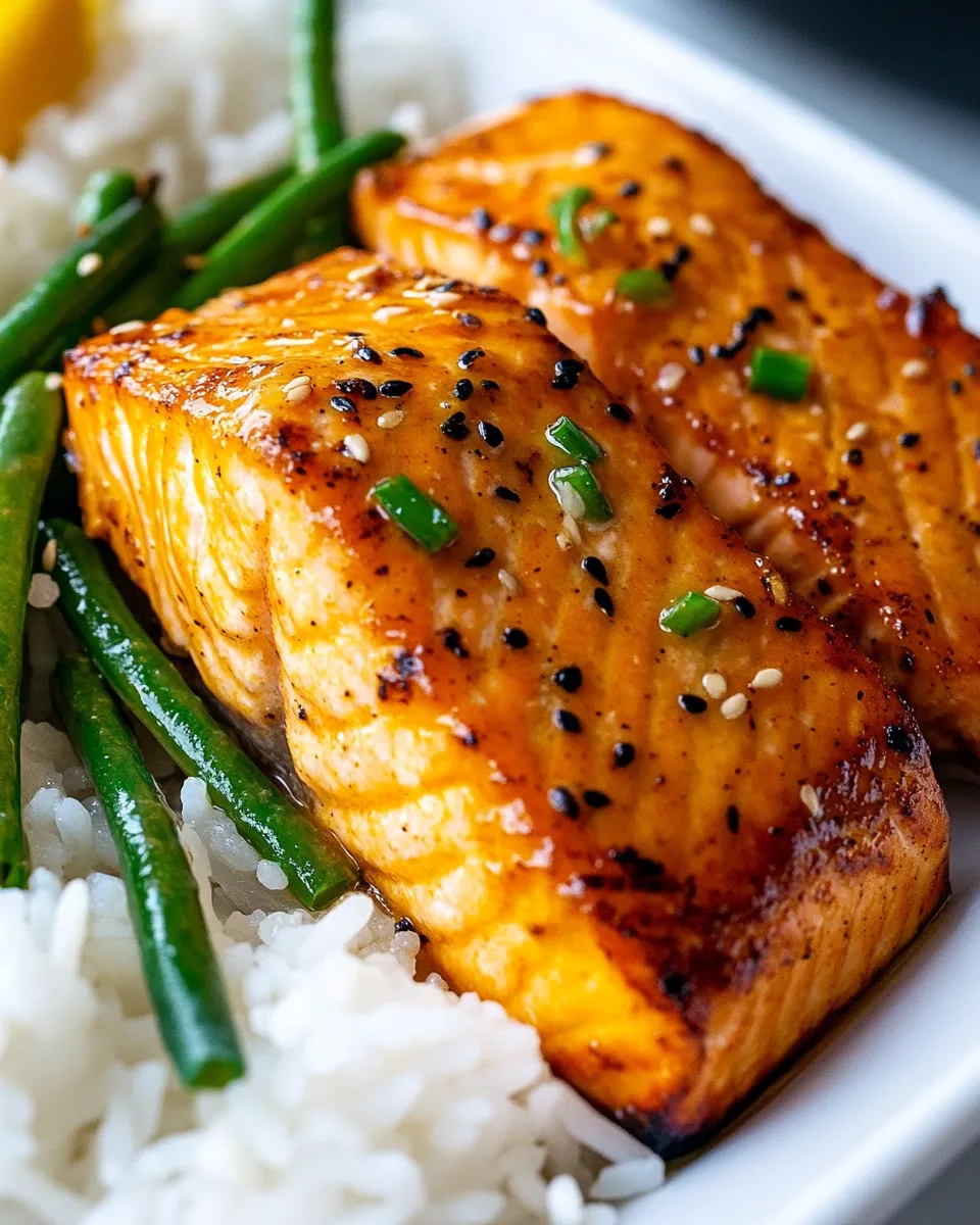 Classic Spicy Air Fryer Salmon dish photo