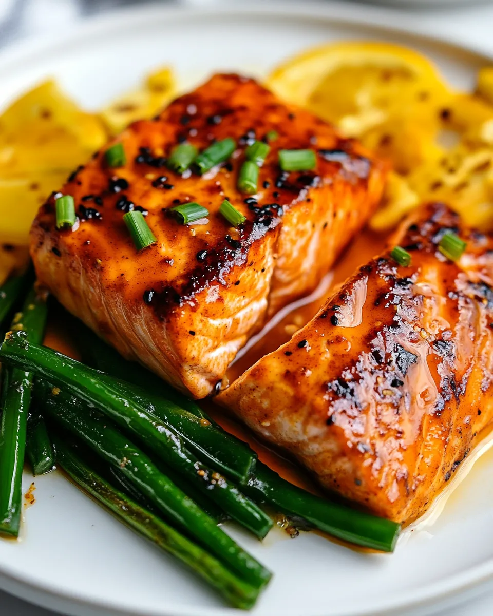 Delicious Spicy Air Fryer Salmon picture