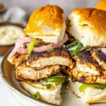 Homemade Spicy Blackened Chicken Sliders photo