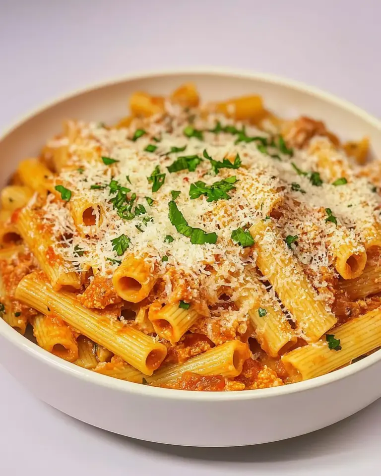 Homemade Spicy Chicken Rigatoni photo
