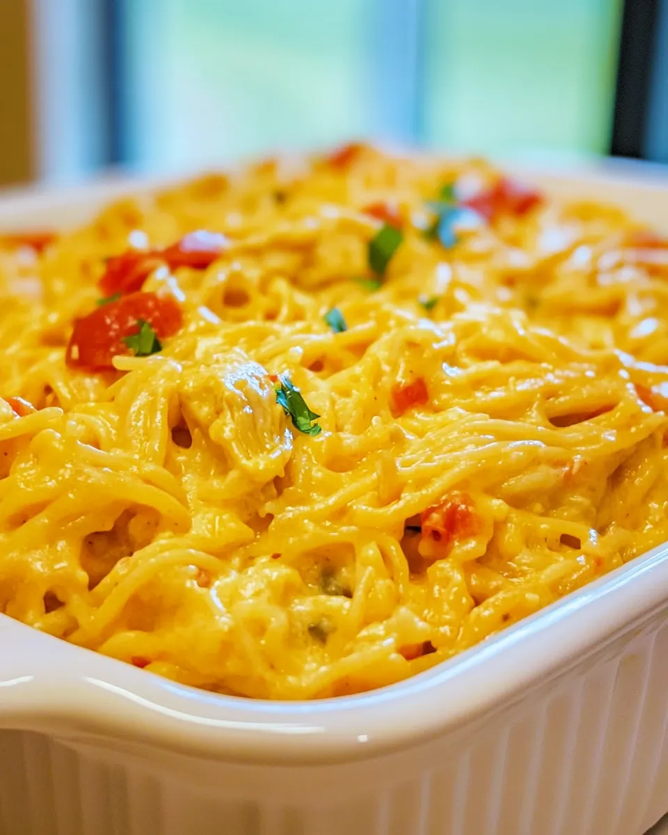Easy Spicy Chicken Spaghetti recipe photo