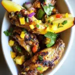 Homemade Spicy Mango Chicken Wings recipe photo