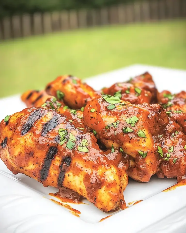 Homemade Spicy Orange BBQ Chicken photo