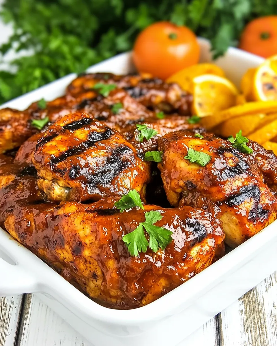 Classic Spicy Orange BBQ Chicken image