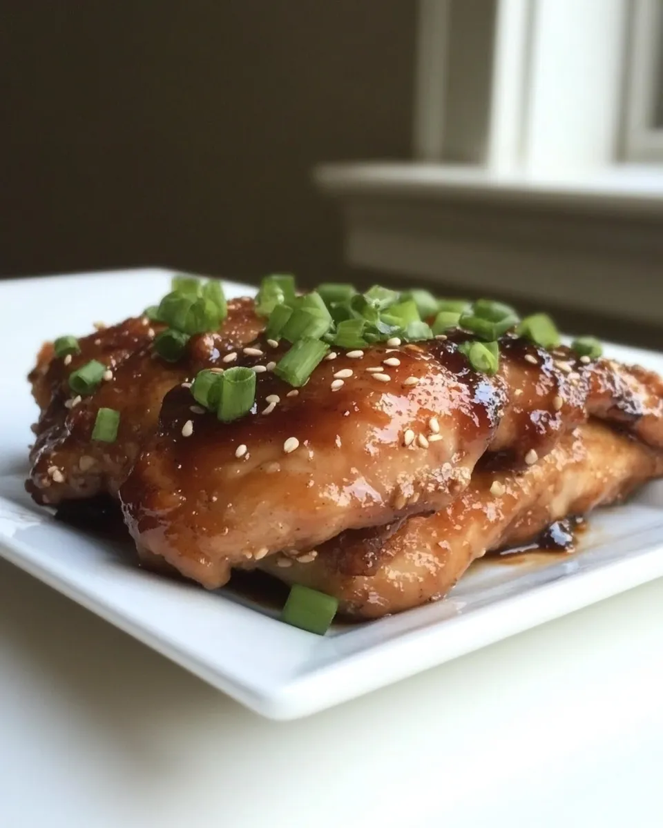 Delicious Spicy Teriyaki Broiled Chicken Thighs picture