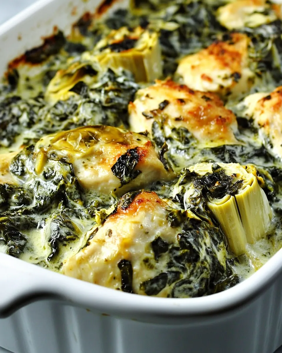 Easy Spinach Artichoke Chicken Recipe picture