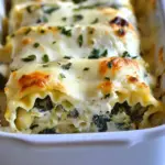 Homemade Spinach Artichoke Lasagna Rolls Recipe photo