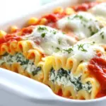 Homemade Spinach Lasagna Rolls photo