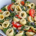 Homemade Spinach and Tortellini Salad photo