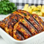 Homemade Sriracha Pineapple Grilled Chicken recipe photo