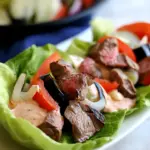 Homemade Steak Fajita Lettuce Wraps Recipe photo