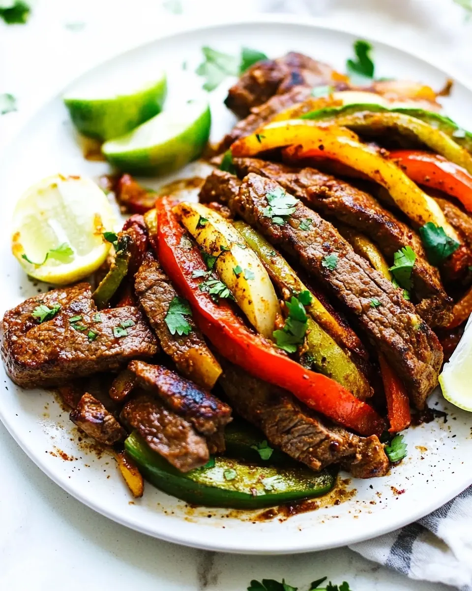 Classic Steak Fajita Roll Ups dish photo
