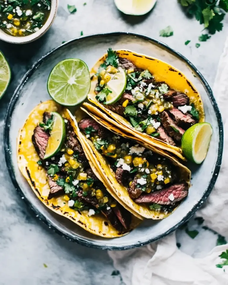 Homemade Steak Tacos Recipe photo